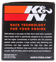 Load image into Gallery viewer, K&N Honda / Kawasaki / Arctic Cat / Suzuki / Triumph / Yamaha 2.594in OD x 2.813in H Oil Filter