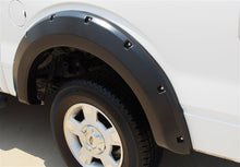 Load image into Gallery viewer, Lund 09-14 Ford F-150 (Excl Raptor) RX-Rivet Style Smooth Elite Series Fender Flares - Black (2 Pc.)