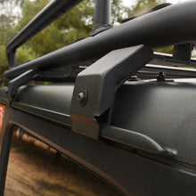 Load image into Gallery viewer, Go Rhino SRM Rack Rain Gutter Mount Kit - 4pc. (Mounts to Factory Rain Gutter/Drip Rail)