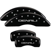 Load image into Gallery viewer, MGP 4 Caliper Covers Engraved Front & Rear MGP Black finish silver ch