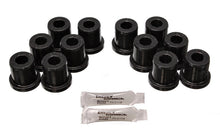Load image into Gallery viewer, Energy Suspension 81-89 Toyota FJ40/FJ60 Landcruiser 2/4WD Blk Front & Rear Leaf Spring Bushing Set