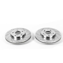 Load image into Gallery viewer, Power Stop 13-17 Honda Accord Front Evolution Drilled & Slotted Rotors - Pair