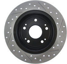 Load image into Gallery viewer, StopTech 09-10 Acura TSX / 08-10 Honda Accord Coupe/05-10 Sedan Right Rear Slotted & Drilled Rotor