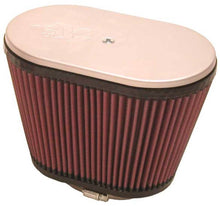 Load image into Gallery viewer, K&N Universal Air Filter-Dual Flange Oval Style 2.25in Flange ID x 9in OS L x 5.5in OS W x 6.25in H