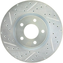 Load image into Gallery viewer, StopTech 07-13 Mazdaspeed3 Sport Slotted & Drilled Front Right Rotor