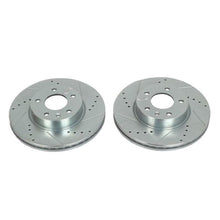 Load image into Gallery viewer, Power Stop 13-18 Cadillac ATS Front Evolution Drilled & Slotted Rotors - Pair
