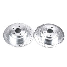 Load image into Gallery viewer, Power Stop 03-06 Subaru Baja Rear Evolution Drilled & Slotted Rotors - Pair