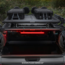 Load image into Gallery viewer, Go Rhino Xplor Flash Series Sgl Multi Function LED Light Bar (Track Mount) 20in. - Blk