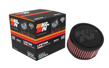 Load image into Gallery viewer, K&N Universal Clamp-On Air Filter 2.25in Flange ID 3.5in OD 2in Height