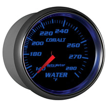 Load image into Gallery viewer, Autometer Cobalt 66.7mm 140-280 degree F. Water Temprature Gauge