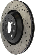 Load image into Gallery viewer, StopTech 09 VW Passat CC / 06-09 Passat Slotted & Drilled Right Rear Rotor