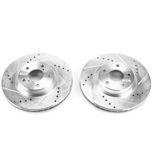 Load image into Gallery viewer, Power Stop 17-19 Subaru Impreza Front Evolution Drilled & Slotted Rotors - Pair