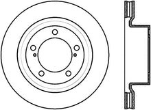 Load image into Gallery viewer, StopTech 17-18 Lexus LX SportStop Cryo Slotted & Drilled Front Left Rotor