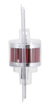 Load image into Gallery viewer, K&N Steel Base Crankcase Vent Filter 0.5in Vent OD x 2in OD x 1.5in Height
