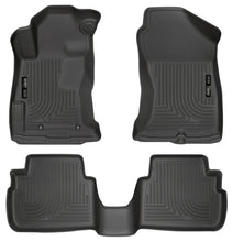 Load image into Gallery viewer, Husky Liners 2017 Subaru Impreza Weatherbeater Black Front & 2nd Seat Floor Liners