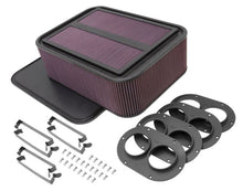 Load image into Gallery viewer, K&N Custom Racing Assembly Generation 2 Carbon Fiber Air Box - Large w/ 2.75in Air Horn