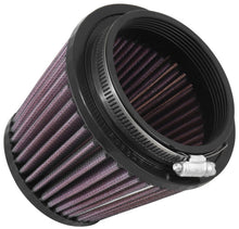Load image into Gallery viewer, K&N Filter Universal Rubber Filter 3 1/2 inch Flange 5 inch Base 3 1/2 inch Top 4 inch Height