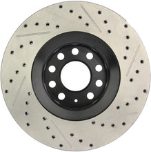 Load image into Gallery viewer, StopTech 05-06 Audi A4 Quattro/ 02-04 A6 Quattro / 99-02 S4 Front Right Slotted & Drilled Rotor