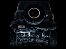 Load image into Gallery viewer, AWE Tuning 2021+ Ford Bronco 0FG Single Rear Exit Exhaust w/Chrome Silver Tip & Bash Guard