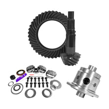 Load image into Gallery viewer, Yukon 11.25in Dana 80 3.54 Rear Ring & Pinion Install Kit 35 Spline Positraction 4.125in BRG