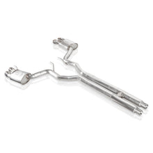 Load image into Gallery viewer, Stainless Works 2018+ Ford Mustang GT 3in Redline Series Catback H-Pipe w/Active Valves & Quad Tips