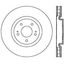 Load image into Gallery viewer, StopTech Power Slot 03-06 Evo 8 & 9 Slotted Left Front Rotor