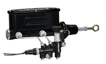 Load image into Gallery viewer, Wilwood HV Tandem M/C Kit w L/H Bracket & Prop Valve - 7/8in Bore Black-W/Push. - Early Mustang