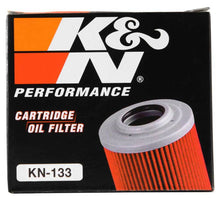 Load image into Gallery viewer, K&N Suzuki 2.844in OD x 2.469in H Oil Filter