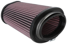 Load image into Gallery viewer, K&N Universal Clamp-On Air Filter 2.844x4.813in Flg ID x 6.5x4.75in B OD x 4.5x3.25in T OD x 7.5in H