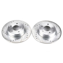 Load image into Gallery viewer, Power Stop 96-97 Mercedes-Benz C36 AMG Rear Evolution Drilled & Slotted Rotors - Pair