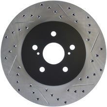 Load image into Gallery viewer, StopTech 04 Lexus RX330 SportStop Slotted & Drilled Left Rear Rotor