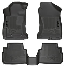 Load image into Gallery viewer, Husky Liners 2017 Subaru Impreza Weatherbeater Black Front & 2nd Seat Floor Liners