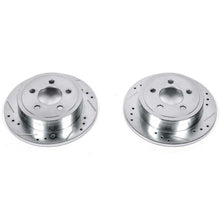 Load image into Gallery viewer, Power Stop 03-07 Jeep Liberty Rear Evolution Drilled & Slotted Rotors - Pair