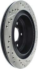 Load image into Gallery viewer, StopTech 03-05 350Z / 03-04 G35 / 03-05 G35X SportStop Slotted & Drilled Rear Right Rotor