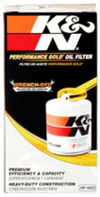 Load image into Gallery viewer, K&N Dodge Performance Gold Oil Filter