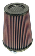 Load image into Gallery viewer, K&N Round Tapered Universal Air Filter 4in Flange ID x 5.375 Base OD x 4in Top OD x 6.5in H