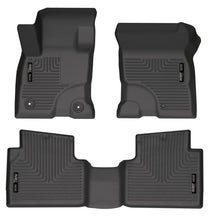 Load image into Gallery viewer, Husky Liners 2022 Ford Escape Hybrid Black Front & 2nd Seat Floor Liners
