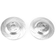 Load image into Gallery viewer, Power Stop 2017 Mercedes-Benz Maybach S550 Rear Evolution Drilled & Slotted Rotors - Pair