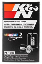 Load image into Gallery viewer, K&N Cellulose Media Fuel Filter 1.688in OD x 3.813in L