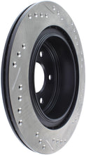 Load image into Gallery viewer, StopTech 06-07 350Z / 05-07 G35 / 06-07 G35X SportStop Slotted & Drilled Rear Right Rotor