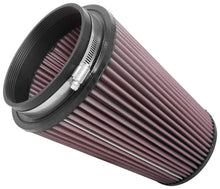 Load image into Gallery viewer, K&N Universal Clamp-On Air Filter 5in FLG / 6-1/2in B / 4-3/8in T / 8-3/4in H