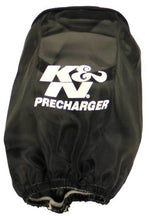 Load image into Gallery viewer, K&N Precharger Air Filter Wrap Round Straight Black 4in ID x 6in H