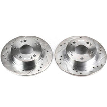 Load image into Gallery viewer, Power Stop 04-08 Acura TSX Rear Evolution Drilled & Slotted Rotors - Pair