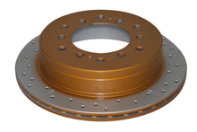 Load image into Gallery viewer, DBA 03-09 Lexus GX470 Rear Drilled & Slotted Street Series Rotor