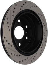 Load image into Gallery viewer, StopTech 07-10 GMC Sierra (w/ Rear Drum) / 07-09 GMC Yukon Rear Left Slotted & Drilled Rotor