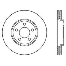 Load image into Gallery viewer, StopTech 03-09 Lincoln Town Car / 03-09 Mercury Grand Marquis Front Left Slotted & Drilled Rotor