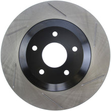 Load image into Gallery viewer, StopTech Power Slot 97-04 Chevy Corvette / 04 & 08 Cadillac XLR/XLR-V Front Left Slotted Rotor