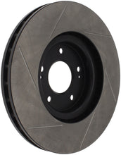 Load image into Gallery viewer, StopTech Power Slot 03-06 Evo 8 & 9 Slotted Left Front Rotor