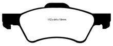 Load image into Gallery viewer, EBC 01-07 Chrysler Town & Country 3.3 Rear Rotors Greenstuff Front Brake Pads