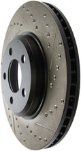 Load image into Gallery viewer, StopTech 05-13 Chrysler300/300C / 09-12 Dodge Challenger Front Left Drilled & Slotted Rotor